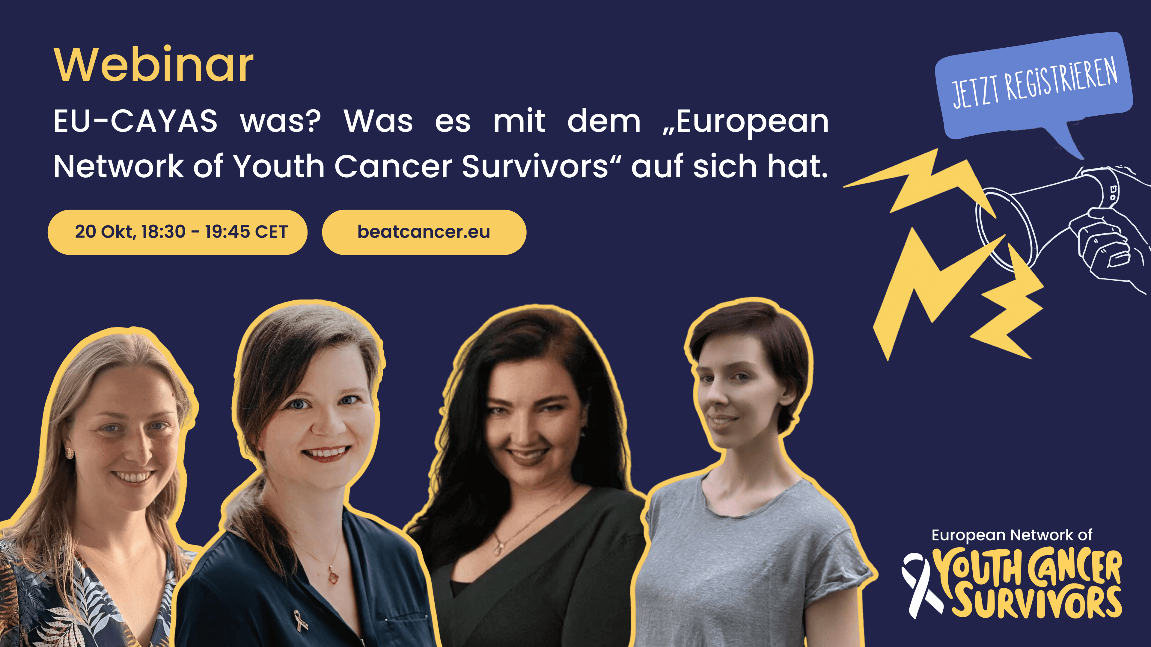 EU-CAYAS was? – Was es mit dem „European Network of Youth Cancer Survivors“ auf sich hat