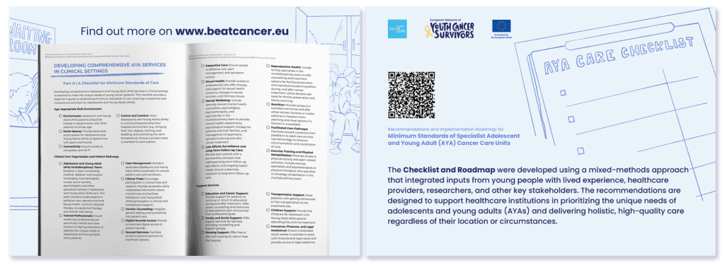 Promotional Cards for the AYA Position Paper